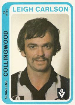1979 Scanlens VFL #99 Leigh Carlson Front